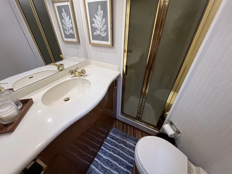 Slide: The Image of Viking 52 LET IT RAIN - Master Stateroom Ensuite Head 2003 Viking 52
LET IT RAIN - 7677932