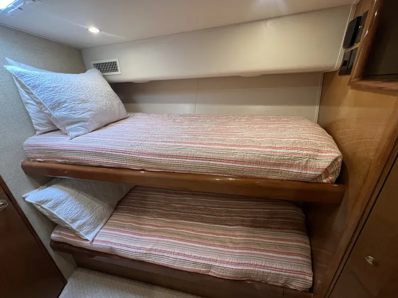 Slide: The Image of Viking 52 LET IT RAIN - Guest Twin Cabin 2003 Viking 52
LET IT RAIN - 7677936