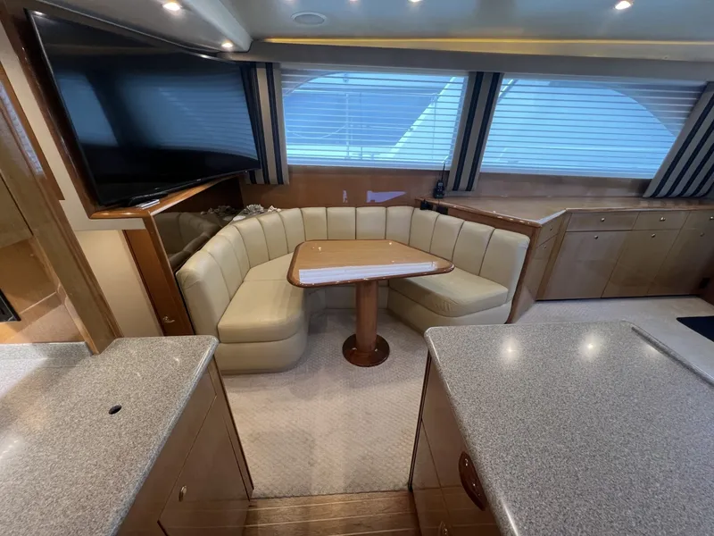 Slide: The Image of Viking 52 LET IT RAIN - Galley Dinette 2003 Viking 52
LET IT RAIN - 7677924