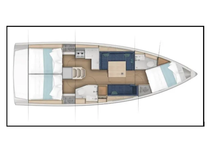 Slide: The Image of Jeanneau 380 PERFORMANCE 2023 - 7602526