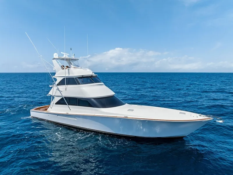 Slide: The Image of 2008 Viking 68 Skybridge "Liquid Apple" - 6050786