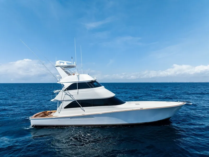 Slide: The Image of 2008 Viking 68 Skybridge "Liquid Apple" - 6050787