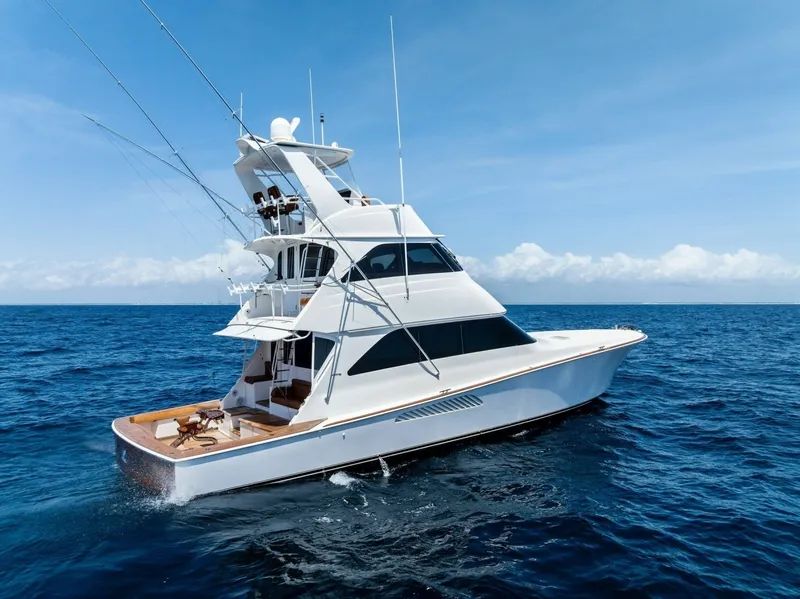 Slide: The Image of 2008 Viking 68 Skybridge "Liquid Apple" - 6050788