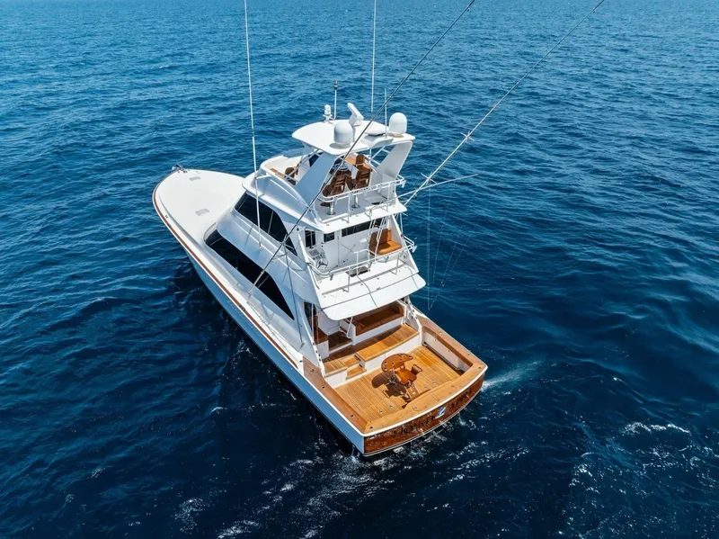 Slide: The Image of 2008 Viking 68 Skybridge "Liquid Apple" - 6050774