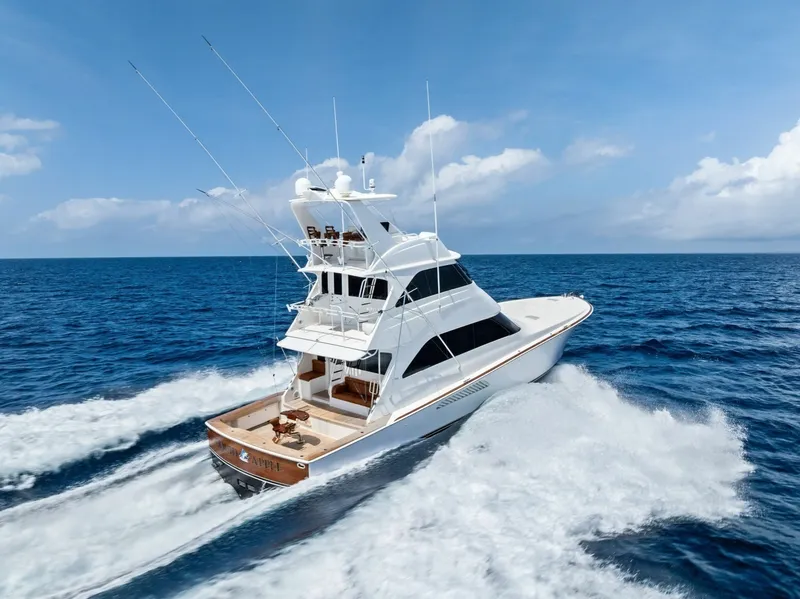 Slide: The Image of 2008 Viking 68 Skybridge "Liquid Apple" - 6050764