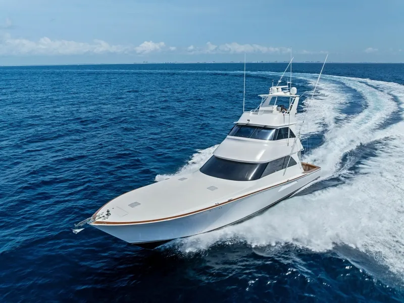 Slide: The Image of 2008 Viking 68 Skybridge "Liquid Apple" - 6050760