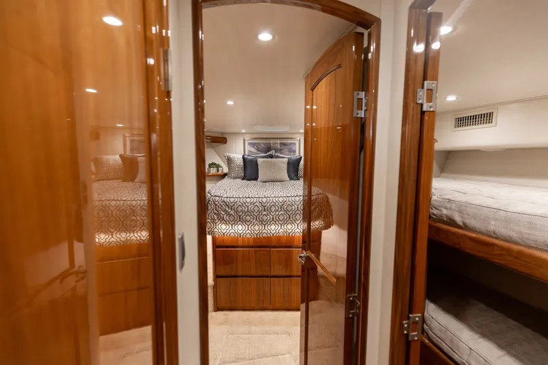 Slide: The Image of 2018 52 Viking Sport Tower Wild Eagle Companionway Fwd - 6027883