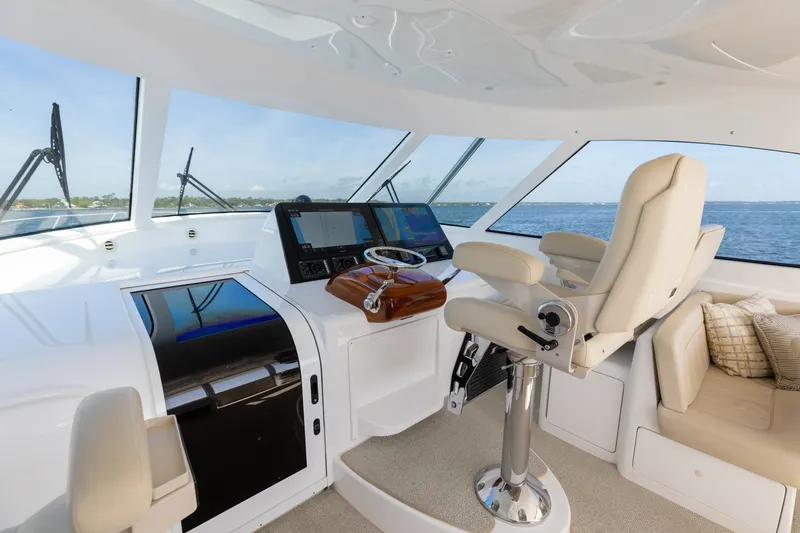 Slide: The Image of 2018 52 Viking Sport Tower Wild Eagle Helm Deck (2) - 6027894