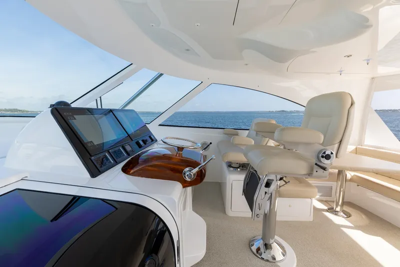 Slide: The Image of 2018 52 Viking Sport Tower Wild Eagle Helm Deck (3) - 6027898