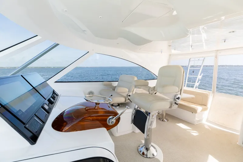 Slide: The Image of 2018 52 Viking Sport Tower Wild Eagle Helm Deck (4) - 6027899