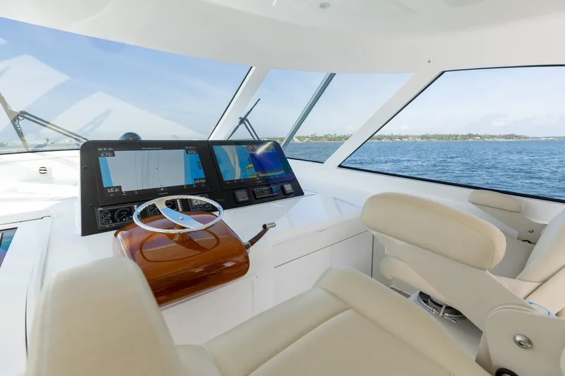 Slide: The Image of 2018 52 Viking Sport Tower Wild Eagle Helm Deck (5) - 6027900