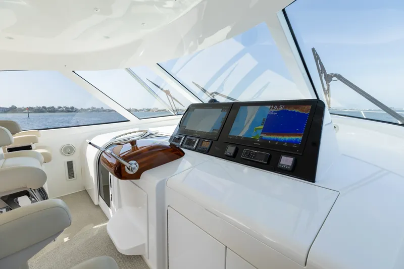 Slide: The Image of 2018 52 Viking Sport Tower Wild Eagle Helm Deck (6) - 6027901
