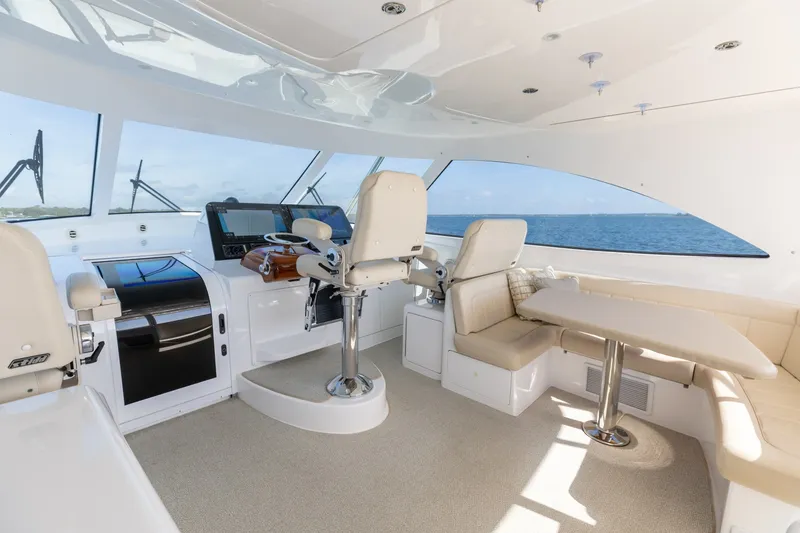 Slide: The Image of 2018 52 Viking Sport Tower Wild Eagle Helm Deck (9) - 6027904