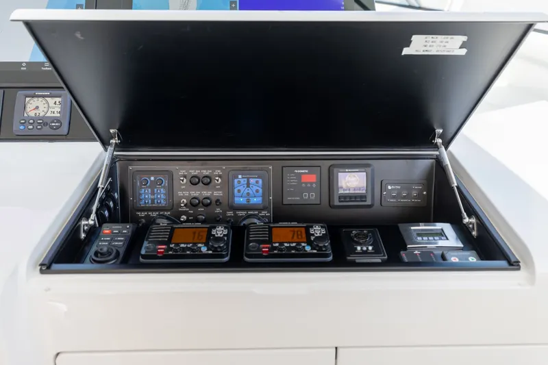 Slide: The Image of 2018 52 Viking Sport Tower Wild Eagle Helm Radio Box - 6027906