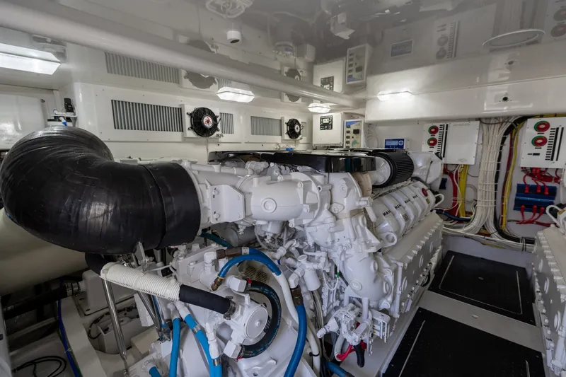 Slide: The Image of 2018 52 Viking Sport Tower Wild Eagle Engine Room (4) - 6027930