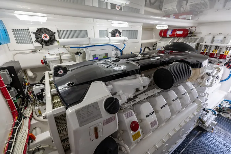 Slide: The Image of 2018 52 Viking Sport Tower Wild Eagle Engine Room (5) - 6027931