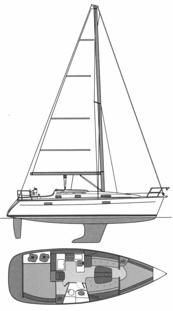 Slide: The Image of Beneteau 331 2003 - 6019036