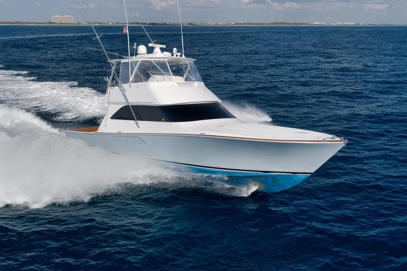 Slide: The Image of Viking 52 - THE HURRICANE - Exterior Profile 2003 Viking 52 Convertible - THE HURRICANE - 7866166