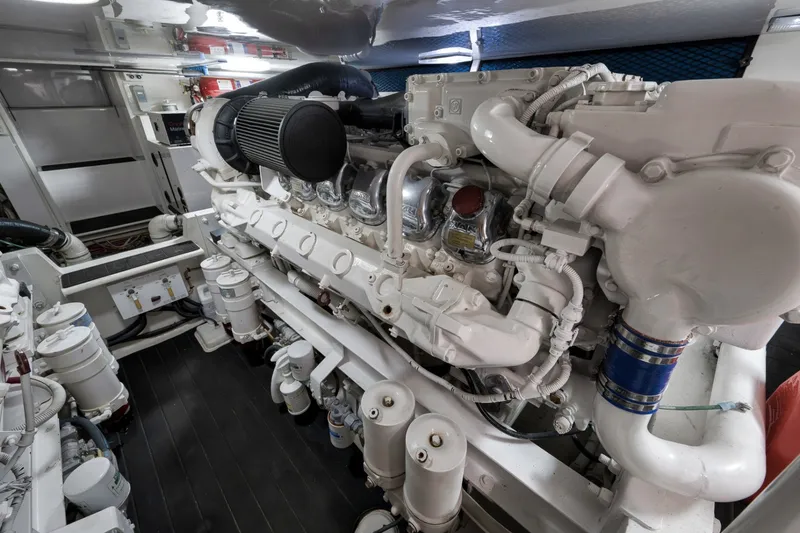 Slide: The Image of Viking 52 - THE HURRICANE - Engine Room  2003 Viking 52 Convertible - THE HURRICANE  - 6018853