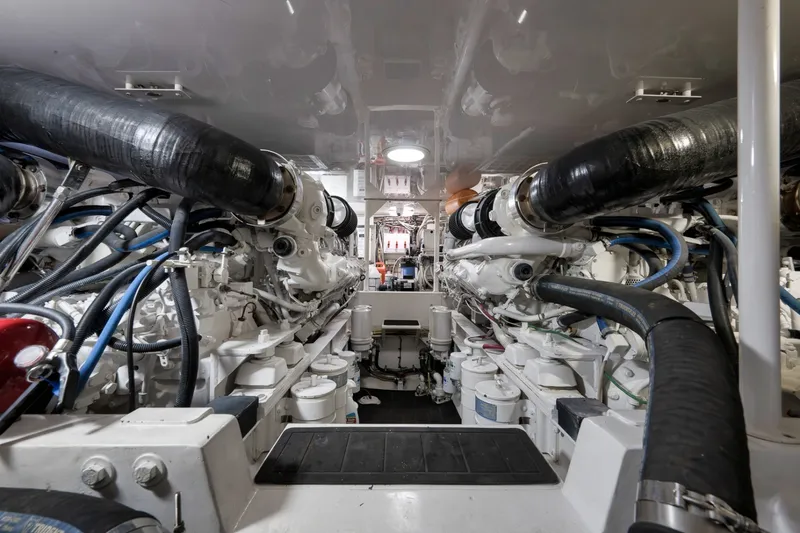 Slide: The Image of Viking 52 - THE HURRICANE - Engine Room 2003 Viking 52 Convertible - THE HURRICANE - 7866153