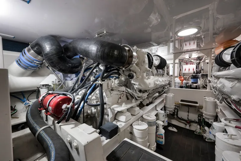Slide: The Image of Viking 52 - THE HURRICANE - Engine Room 2003 Viking 52 Convertible - THE HURRICANE - 7866154