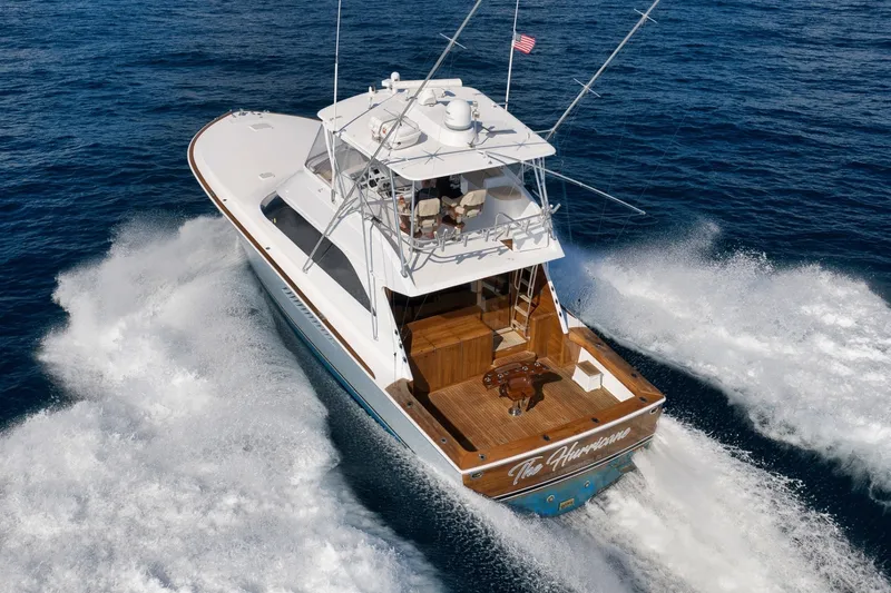 Slide: The Image of Viking 52 - THE HURRICANE - Exterior Profile 2003 Viking 52 Convertible - THE HURRICANE - 7866167