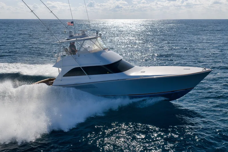 Slide: The Image of Viking 52 - THE HURRICANE - Exterior Profile 2003 Viking 52 Convertible - THE HURRICANE - 7866170