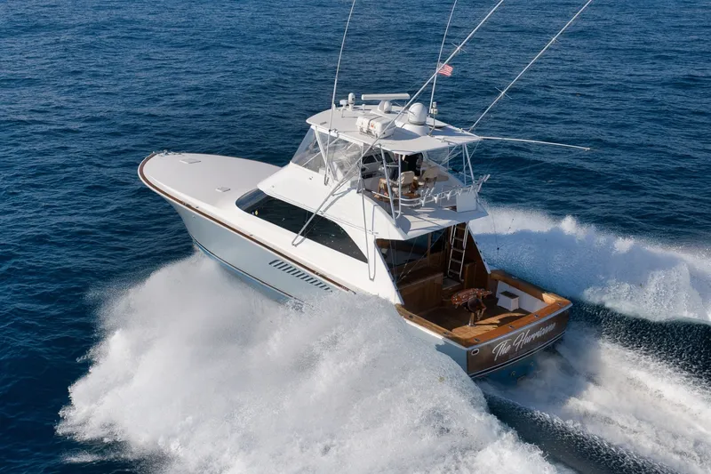 Slide: The Image of Viking 52 - THE HURRICANE - Exterior Profile 2003 Viking 52 Convertible - THE HURRICANE - 7866165