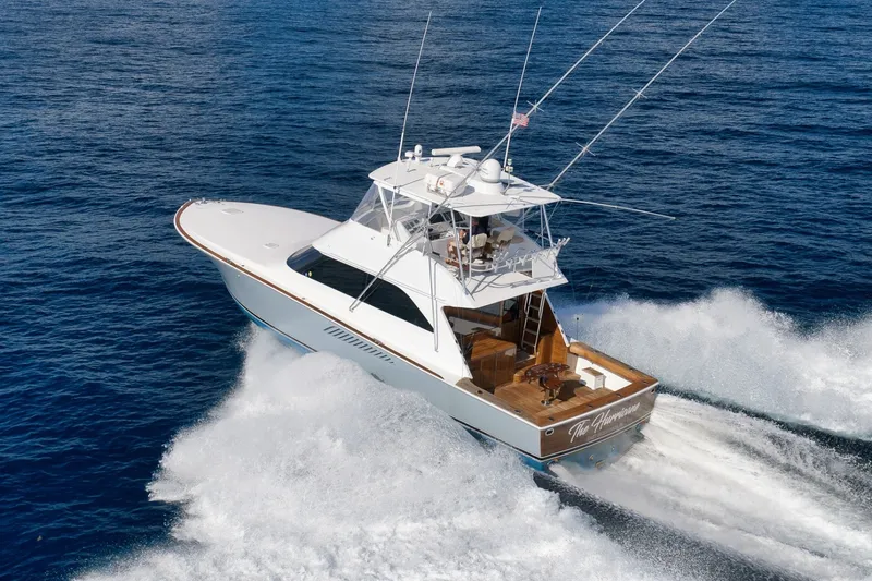 Slide: The Image of Viking 52 - THE HURRICANE - Exterior Profile 2003 Viking 52 Convertible - THE HURRICANE - 7866175