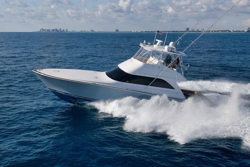 Slide: The Image of Viking 52 - THE HURRICANE - Exterior Profile 2003 Viking 52 Convertible - THE HURRICANE - 7866171