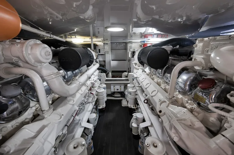 Slide: The Image of Viking 52 - THE HURRICANE - Engine Room 2003 Viking 52 Convertible - THE HURRICANE - 7866158