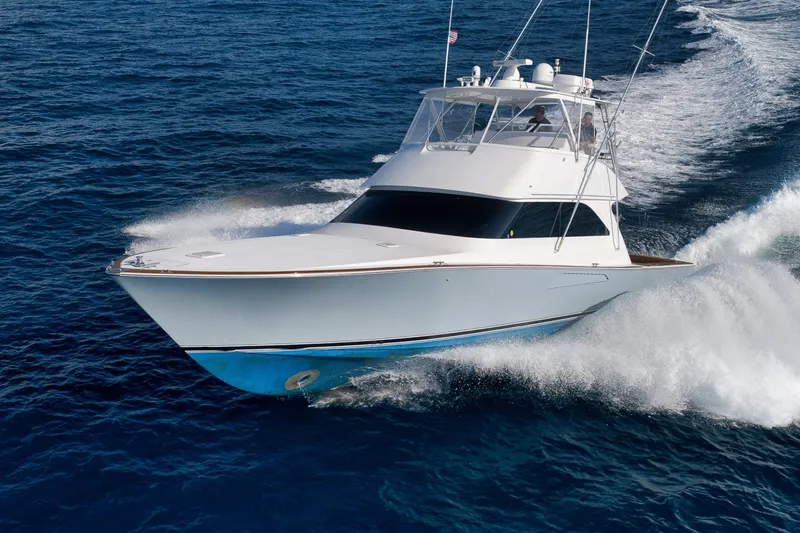 Slide: The Image of Viking 52 - THE HURRICANE - Exterior Profile 2003 Viking 52 Convertible - THE HURRICANE - 7866168