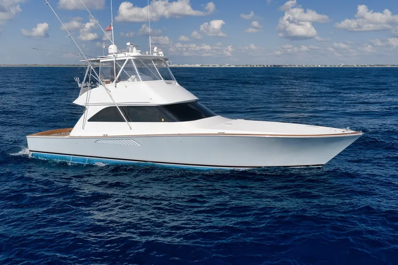 Slide: The Image of Viking 52 - THE HURRICANE - Exterior Profile 2003 Viking 52 Convertible - THE HURRICANE - 7866178