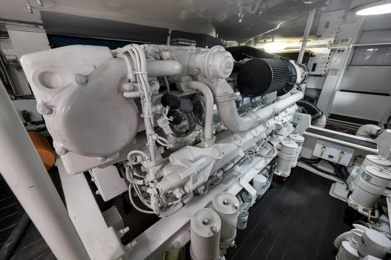 Slide: The Image of Viking 52 - THE HURRICANE - Engine Room 2003 Viking 52 Convertible - THE HURRICANE - 7866160