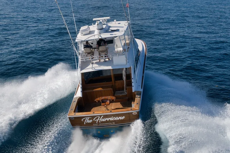 Slide: The Image of Viking 52 - THE HURRICANE - Exterior Profile 2003 Viking 52 Convertible - THE HURRICANE - 7866169