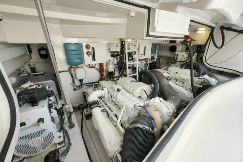 Slide: The Image of Viking 42 GAMECHANGER - Engine Room 2015 Viking 42 Open GAMECHANGER - 7655089
