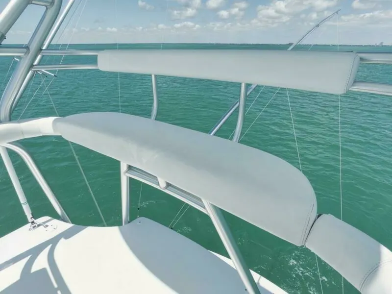 Slide: The Image of Viking 42 GAMECHANGER - Tower Bench Seat 2015 Viking 42 Open GAMECHANGER - 7655082