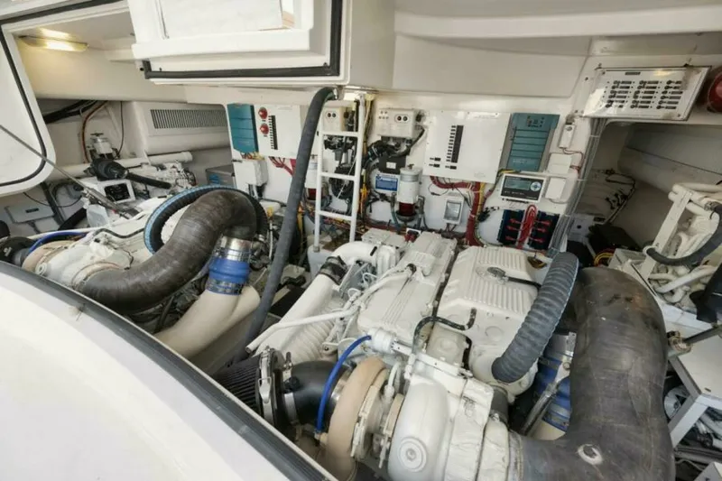 Slide: The Image of Viking 42 GAMECHANGER - Engine Room 2015 Viking 42 Open GAMECHANGER - 7655088