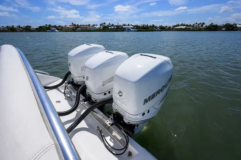 Slide: The Image of Bahama 41 - Exterior Engines 2013 Bahama 41 Center Console - 6020074