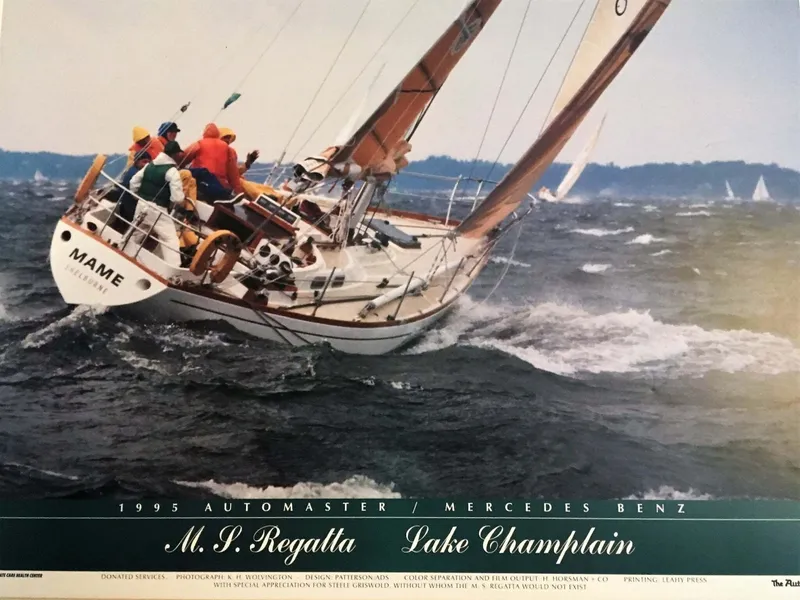 Slide: The Image of Mame on Lake Champlain - 6036868