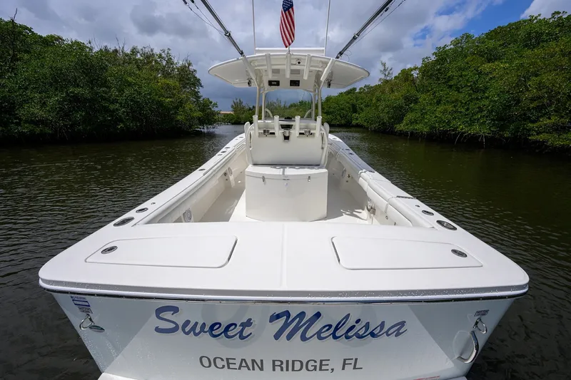 Slide: The Image of Regulator 31 Sweet Melissa Cockpit 2019 Regulator 31 Center Console - Sweet Melissa - 7866466