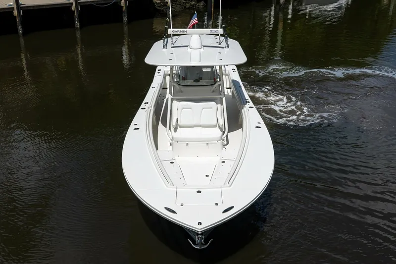 Slide: The Image of Regulator 31- Sweet Melissa - Exterior profile 2019 Regulator 31 Center Console - Sweet Melissa - 7866423