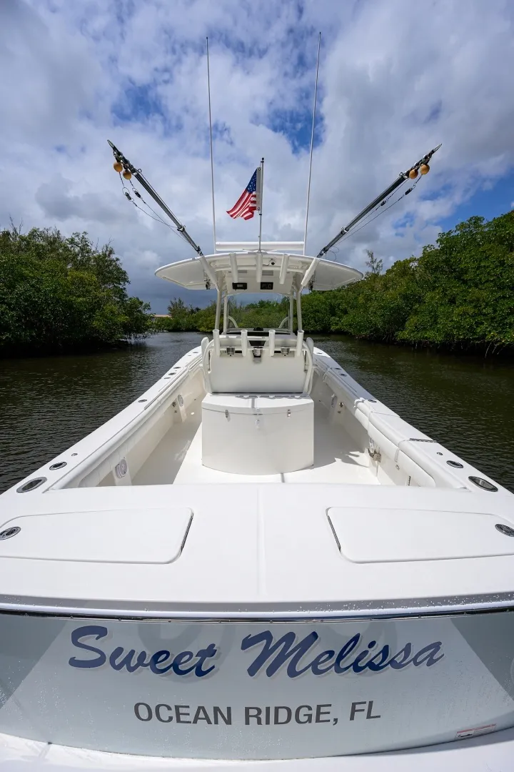 Slide: The Image of Regulator 31 Sweet Melissa Cockpit 2019 Regulator 31 Center Console - Sweet Melissa - 7866467