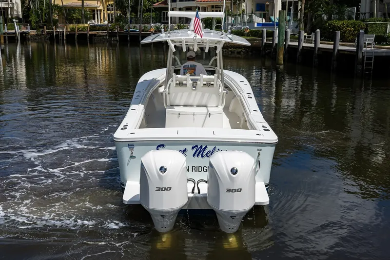 Slide: The Image of Regulator 31- Sweet Melissa - Exterior profile 2019 Regulator 31 Center Console - Sweet Melissa - 7866421