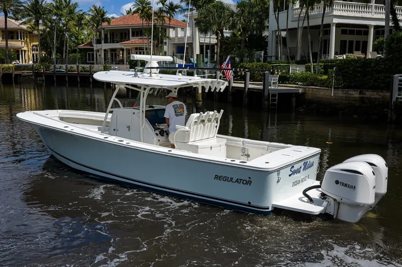 Slide: The Image of Regulator 31- Sweet Melissa - Exterior profile 2019 Regulator 31 Center Console - Sweet Melissa - 7866420
