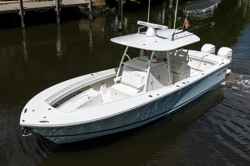 Slide: The Image of Regulator 31- Sweet Melissa - Exterior profile 2019 Regulator 31 Center Console - Sweet Melissa - 7866424