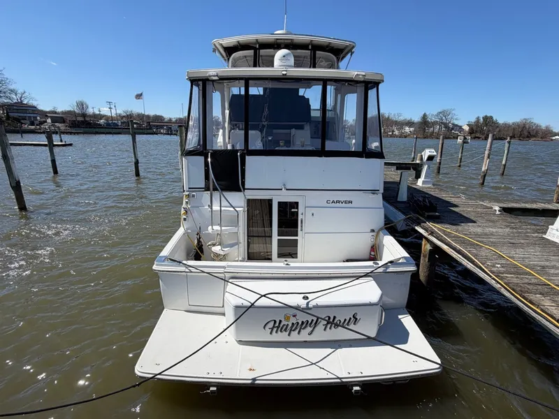 Slide: The Image of Carver Yachts 400 Cockpit MY 1997 - 6029178