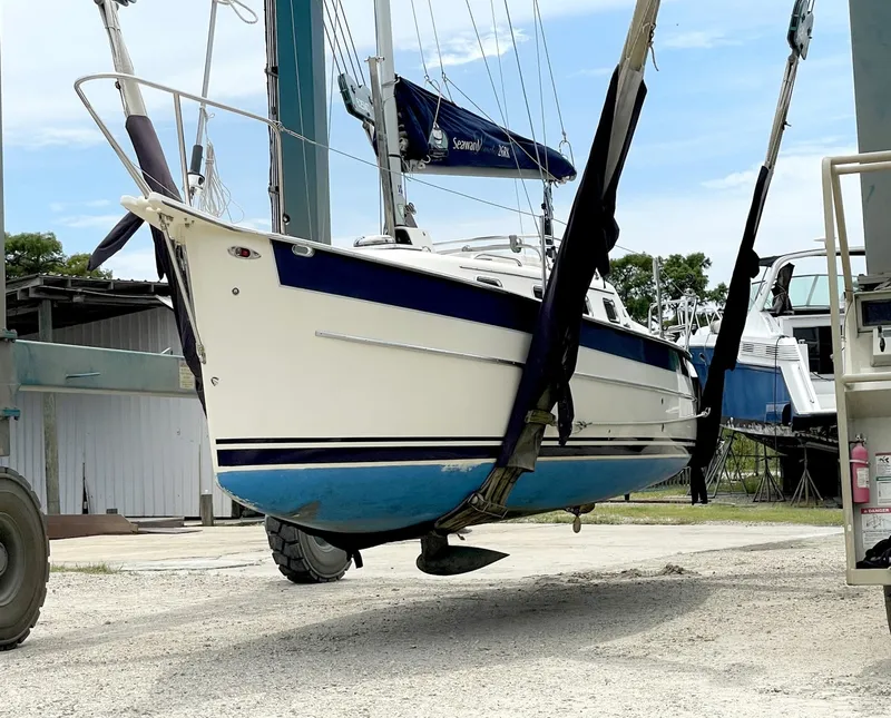 Slide: The Image of 2012 Seaward 26 RK - Bow out the Water Keel Retracted - 6033407