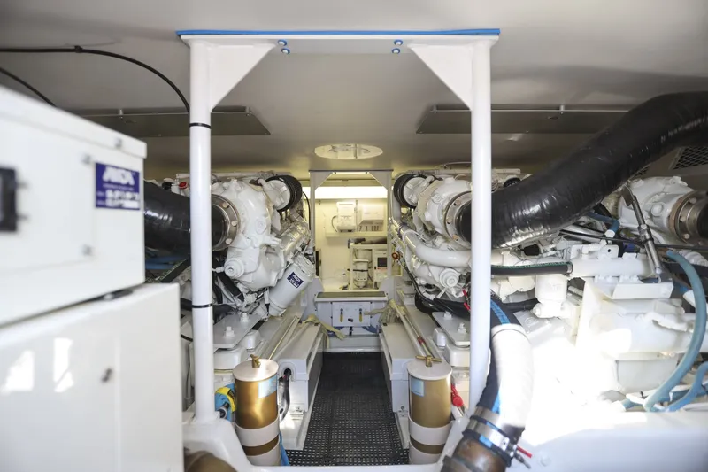 Slide: The Image of Viking 5- Lady S - Engine Room 2001 Viking 50 Convertible Lady S - 6031243