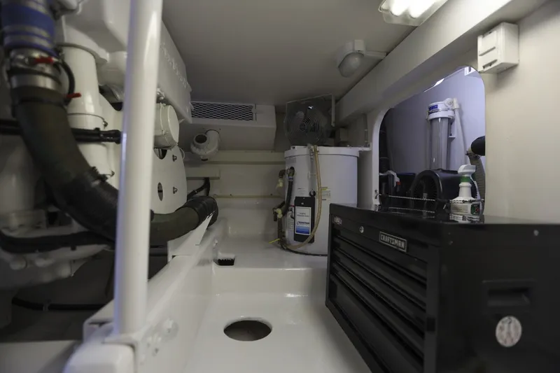 Slide: The Image of Viking 5- Lady S - Engine Room 2001 Viking 50 Convertible Lady S - 7654998